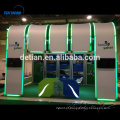 As cabines da feira profissional da configuração da ilha de 10x20 ft / 3x6 mostram o projeto da cabine